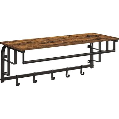 Parya Home Wandkapstok met Haken – Wandkapstok met 5 afneembare haken product