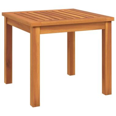 vidaXL - Salontafel - Vierkant - Bruin - Massief acaciahout - 40x40x36 cm product