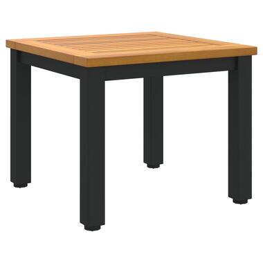 vidaXL - Loungetafel - Vierkant - Bruin - Massief Acaciahout - 45x45x38 cm product
