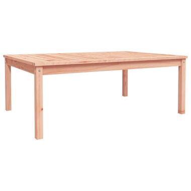 vidaXL - Loungetafel - Naturel - Massief douglashout - 121x82,5x45 cm product