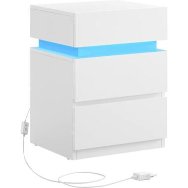 Bobbel Home - Nachtkastje met ledverlichting, bijzettafel product