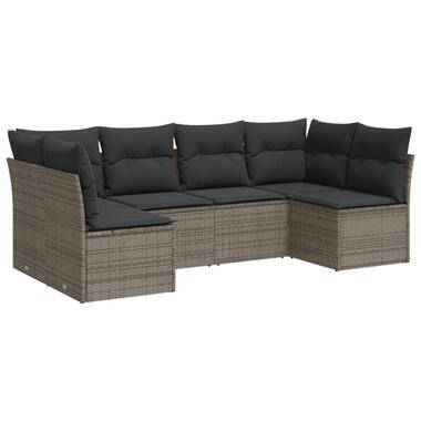 vidaXL - Loungeset - Grijs - Poly rattan product