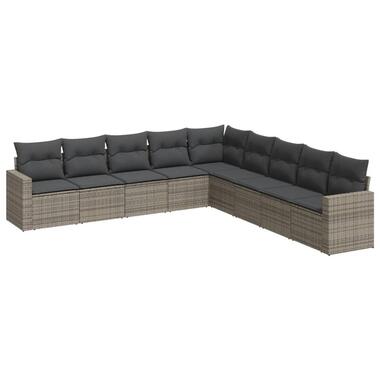 vidaXL - Loungeset - Grijs - Poly rattan product