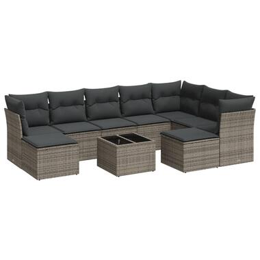 vidaXL - Loungeset - Grijs - Poly rattan product