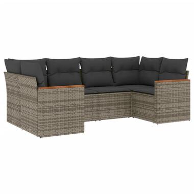 vidaXL - Loungeset - Grijs - Poly rattan product