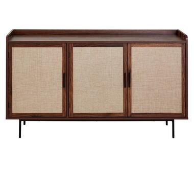 Calicosy - Dressoir JETSON - L140 cm - Walnootlook & stof product