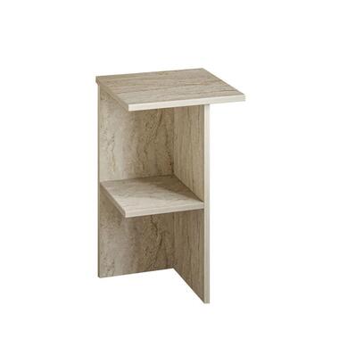 CALICOSY - Nachtkastje LERAY - Travertijn - 60x36x36 cm product