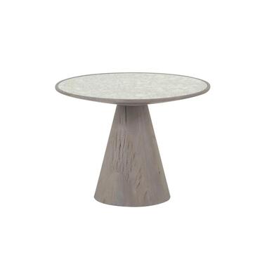 Signature - Bijzettafel MAFRA - L60 cm - Eiken en glas product