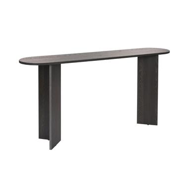 CALICOSY - Sidetable SIRA - Zwart hout - 75x150x35 cm product