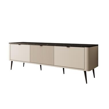 Meubella - TV-Meubel Mace - Beige - 160 cm product