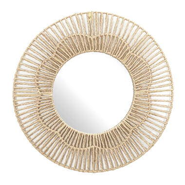 Home deco factory Rotanspiegel - rond - D50 cm - bohemian product