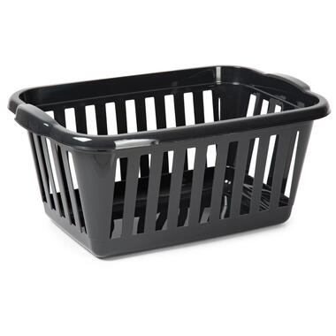Plasticforte Wasmand - zwart - kunststof - 60 x 40 x 26 cm product