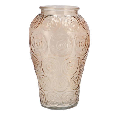 DK Design boeket vaas Circle - glas - lichtbruin - 15 x 25 cm product