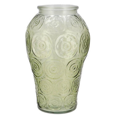 DK Design boeket vaas Circle - glas - lichtgroen - 15 x 25 cm product