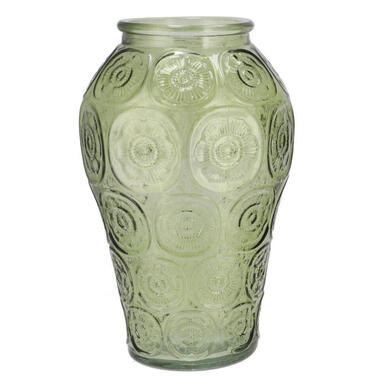DK Design boeket vaas Circle - glas - zeegroen - 15 x 25 cm product