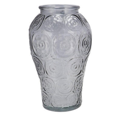 DK Design boeket vaas Circle - glas - lichtgrijs - 15 x 25 cm product