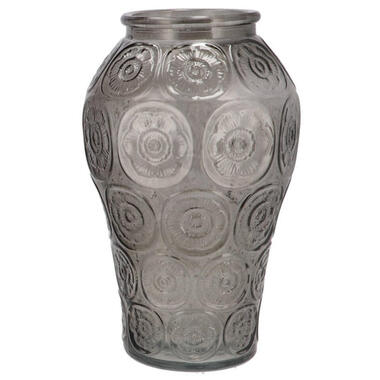 DK Design boeket vaas Circle - glas - donkergrijs - 15 x 25 cm product
