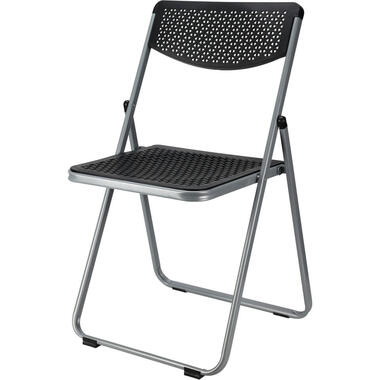 Home & Styling Klapstoel voor buiten/binnen - zwart - 48 x 82 cm product