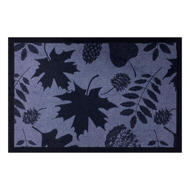 Deurmat Leaves Shadow antraciet - 40x60 cm product