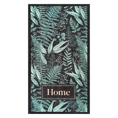 Deurmat Forest Leaves groen - 66x120 cm product