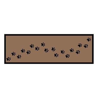 Deurmat Paw Print beige - 50x150 cm product