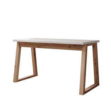 Meubella - Ithaca - Bureau - Wit - 135x65 cm product