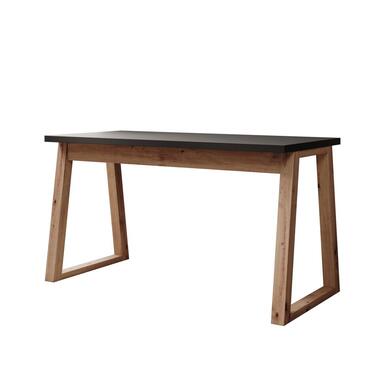 Meubella - Ithaca - Bureau - Zwart - 135x65 cm product