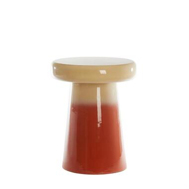 Bijzettafel Sakiz - Donker oranje - 40.5x40.5x51cm product