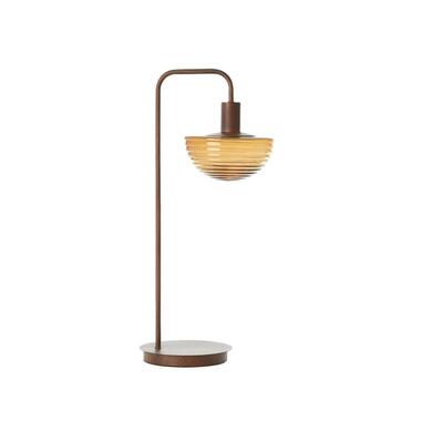 Tafellamp Baylie - Donkerbruin - 30x20x61cm product