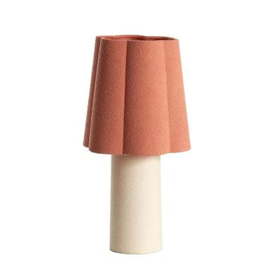 Tafellamp Musaby - Zachtroze - Ø25cm product