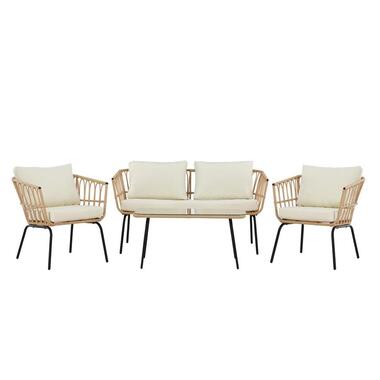 Svea - Cem loungeset - naturel - rattan product