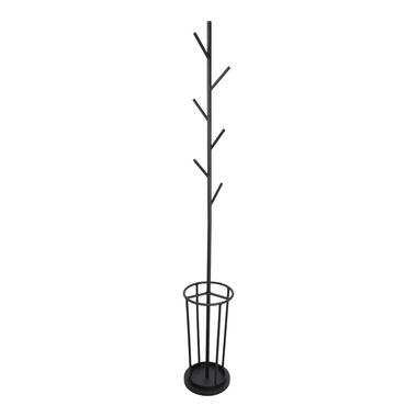 LOFT42 Ben staande kapstok- paraplubak - Zwart - Metaal - 177x27 product