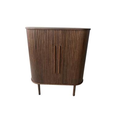 Nordic Home - Tamika wandkast 118 cm - donkerbruin product