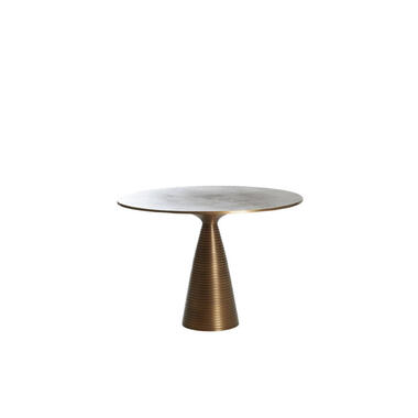 Light & Living - Bahia salontafel Ø50x35 cm - antiek brons product