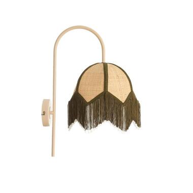 Light & Living - Sulina wandlamp 33x25x47 cm raffia - naturel+groen product