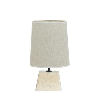 Tafellamp Kardan/Breska - Zand/Wit - 25x21x49cm product