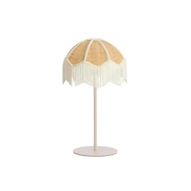 Tafellamp Renato/Sulina - Zand/Naturel - Ø35x52cm product