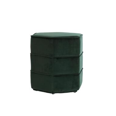 Poef Cayden - Groen - 45x41x46cm product