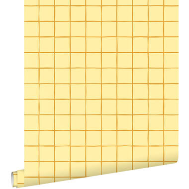 ESTAhome behang - geblokt motief - geel - 50 x 900 cm - 131595 product