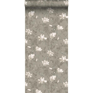 Borastapeter behang - bloemen - taupe - 53 cm x 10.05 m - 662642 product
