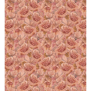 ESTAhome fotobehang - geborduurd bloemmotief - roze - 2.5 x 2.79 m - 159534 product