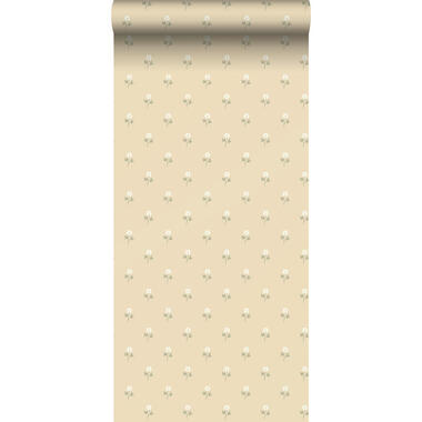 Borastapeter behang - bloemetjes - geel - 53 cm x 10.05 m - 662691 product