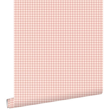 ESTAhome behang - strepen - terracotta roze - 50 x 900 cm - 131641 product