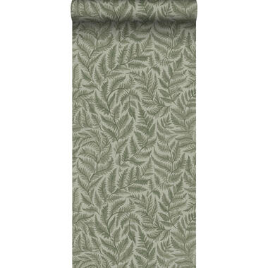 Borastapeter behang - bladeren - olijfgroen - 53 cm x 10.05 m - 662641 product