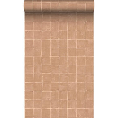 Origin Wallcoverings behang - tegelmotief - licht terracotta - 50 x 900 cm product