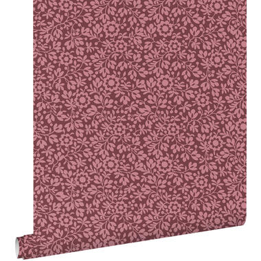 ESTAhome behang - bloemetjes - aubergine paars - 50 x 900 cm - 131672 product