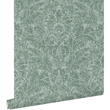 ESTAhome behang - ornamenten - blauwgroen - 50 x 900 cm - 131614 product