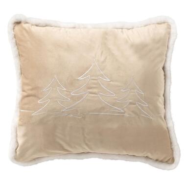 Sierkussen Arbre - Bleached Sand - 45x45 cm product