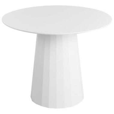 PLATO - Ronde eettafel - Wit - 100 cm - MDF product
