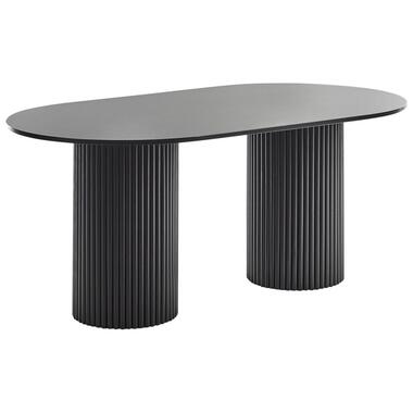 SHERIDAN - Eettafel - Zwart - MDF product